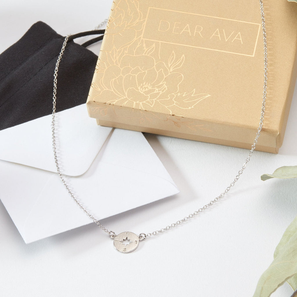 Graduation Compass Necklace