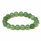 Green Aventurine Round Bead Bracelet - Loving Prosperity