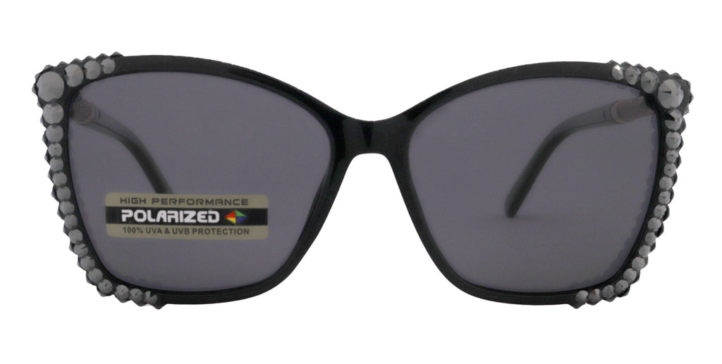 Andalucía, Polarized Premium Fashion  sunglasses with Genuine European Crystals