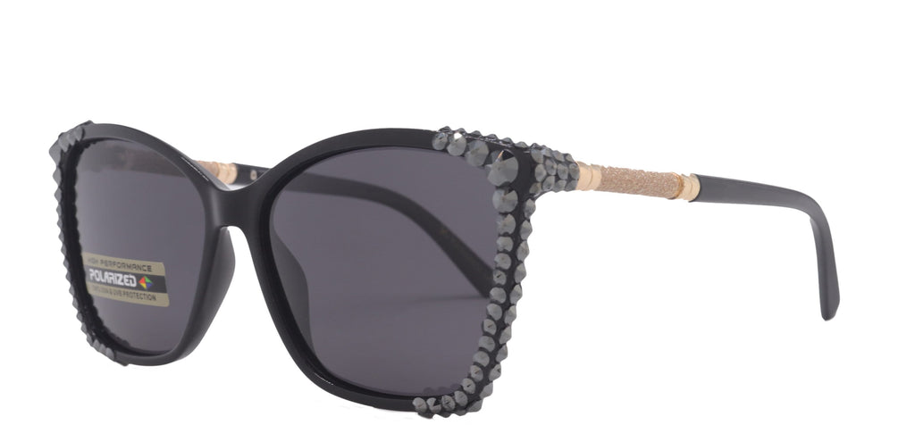 Andalucía, Polarized Premium Fashion  sunglasses with Genuine European Crystals