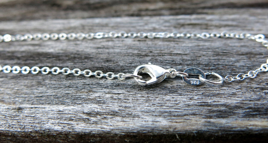 18" - Silver Filled Necklace Chain - Cable - 18 Inch - Lobster Claw Clasp - .925 Stamped