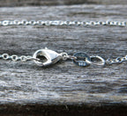 18" - Silver Filled Necklace Chain - Cable - 18 Inch - Lobster Claw Clasp - .925 Stamped
