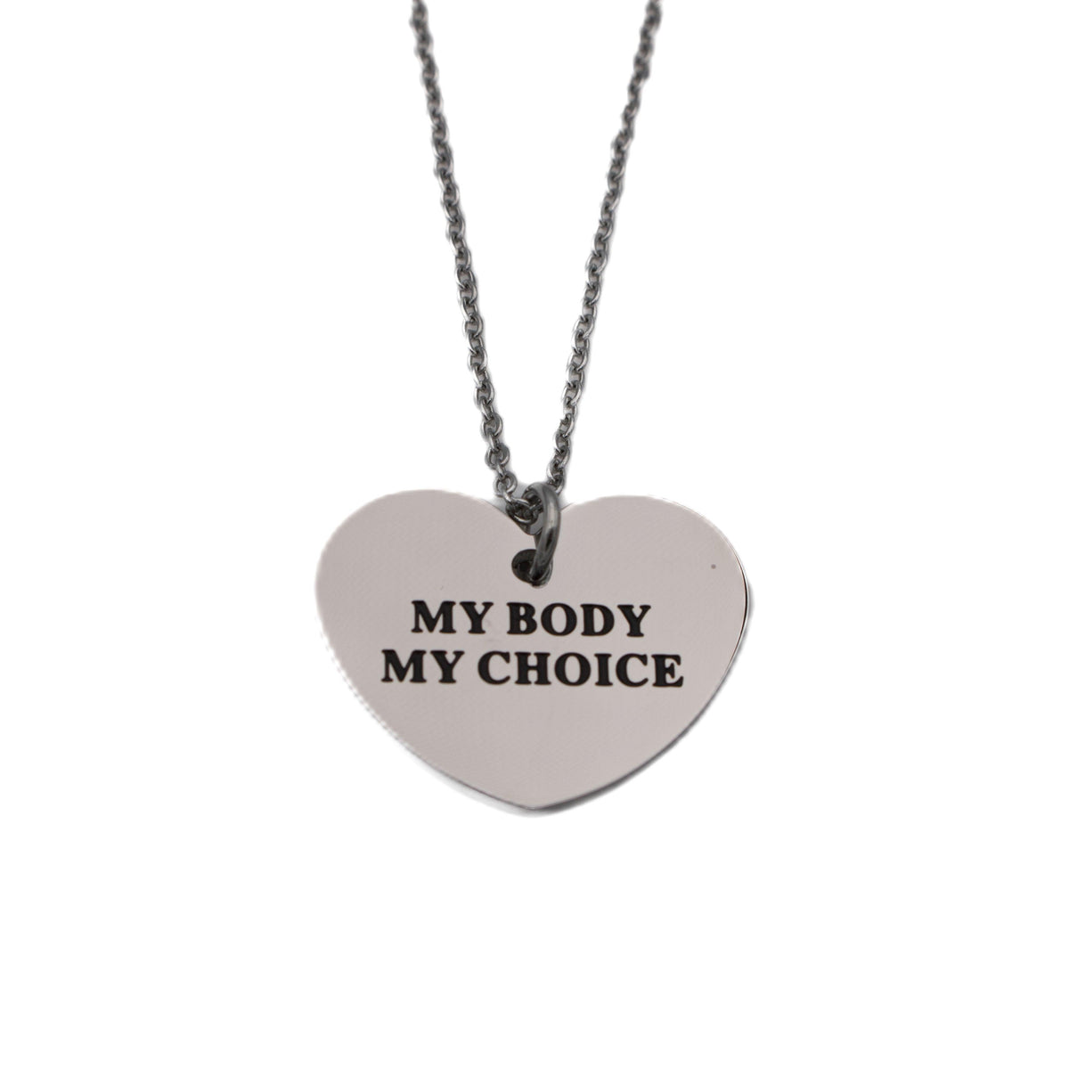 My Body My Choice Necklace - $10 from each donated to Plan C