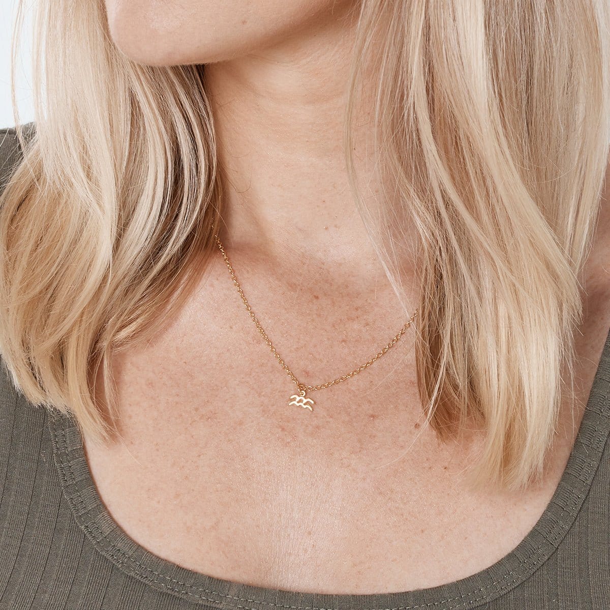 January 21st Aquarius Necklace