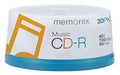 Memorex 40X Digital Audio Music CD-R 80min 700MB (Logo on Top)