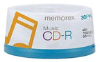 Memorex 40X Digital Audio Music CD-R 80min 700MB (Logo on Top)