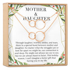 Mother & Daughter Christmas Necklace, Multiple Styles