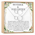 Mother & Daughter Christmas Necklace, Multiple Styles