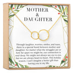 Mother & Daughter Christmas Necklace, Multiple Styles