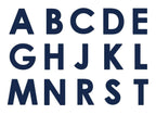 Confetti Letter Stickers - Adhesive Patches