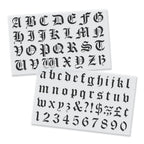 Gothic Letter Alphabet [1in Letters] Set