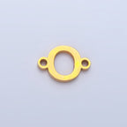 Stainless Steel 8mm A-Z Alphabet Letter Initial Minimalist Connector | A1604 - A1616