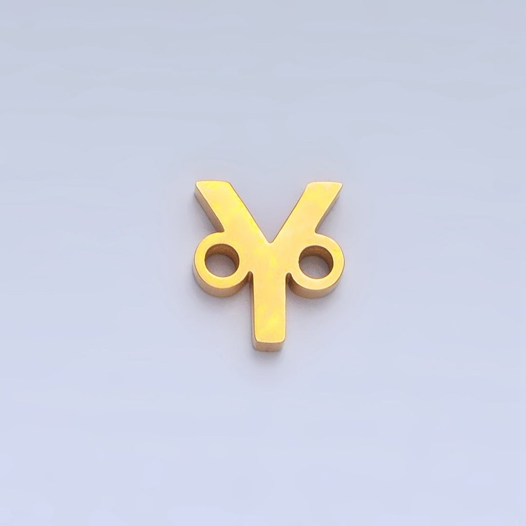 Stainless Steel 8mm A-Z Alphabet Letter Initial Minimalist Connector | A1604 - A1616