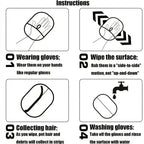 Static Pet Hair Removal Gloves | Grooming Mitt for Cats and Dogs
