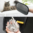Static Pet Hair Removal Gloves | Grooming Mitt for Cats and Dogs