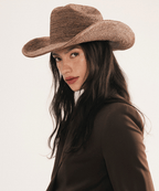 Ames Packable Straw Cowboy Hat