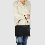 Italian Genuine Suede Shoulder Bag | Modena