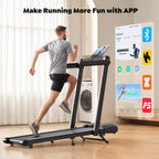 Toputure TP5 Foldable Treadmill with 12% Incline
