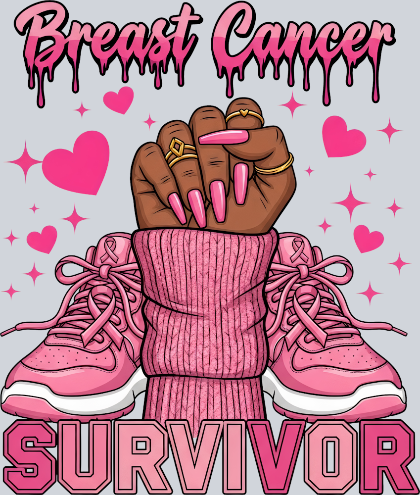 Breast Cancer Survivor - STK07284 (DTF Transfers)