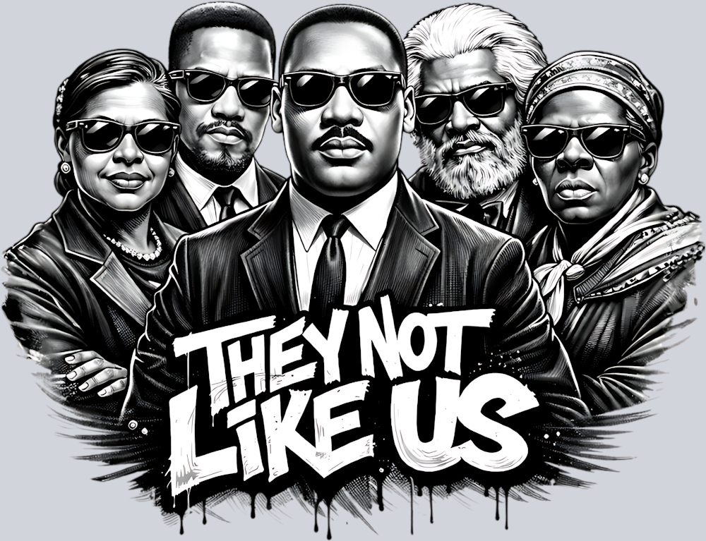 They Not Like Us 1 - STK07562 (DTF Transfers)