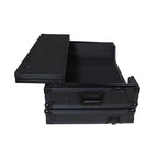 ProX XS-XDJAZWLTBLLED - ATA Flight Case For Pioneer XDJ-AZ DJ Controller with Laptop Shelf 1U Rack Space, Wheels, and LED - Black
