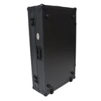 ProX XS-XDJAZWLTBLLED - ATA Flight Case For Pioneer XDJ-AZ DJ Controller with Laptop Shelf 1U Rack Space, Wheels, and LED - Black